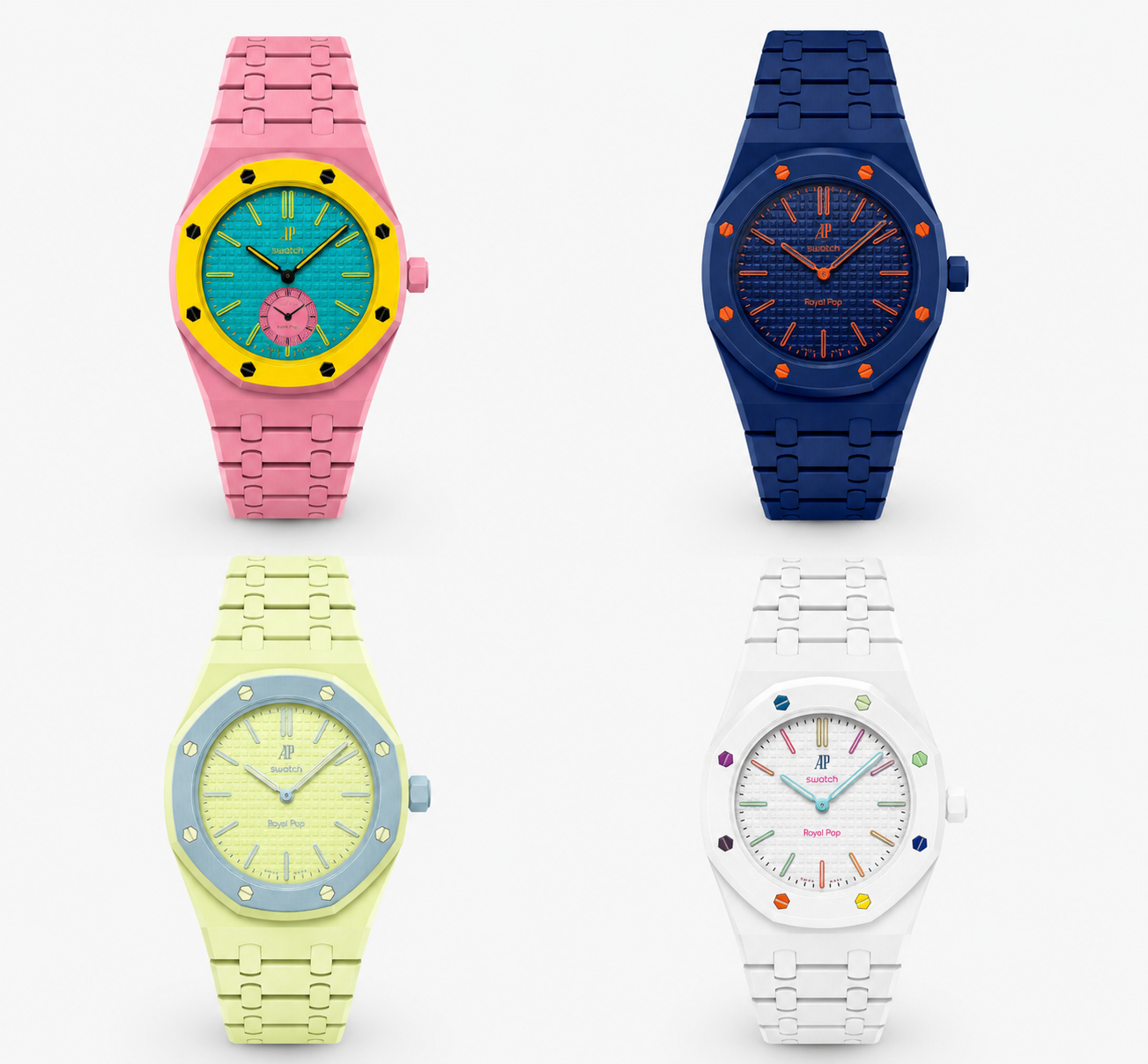 AP x Swatch - Royal Pop Strap